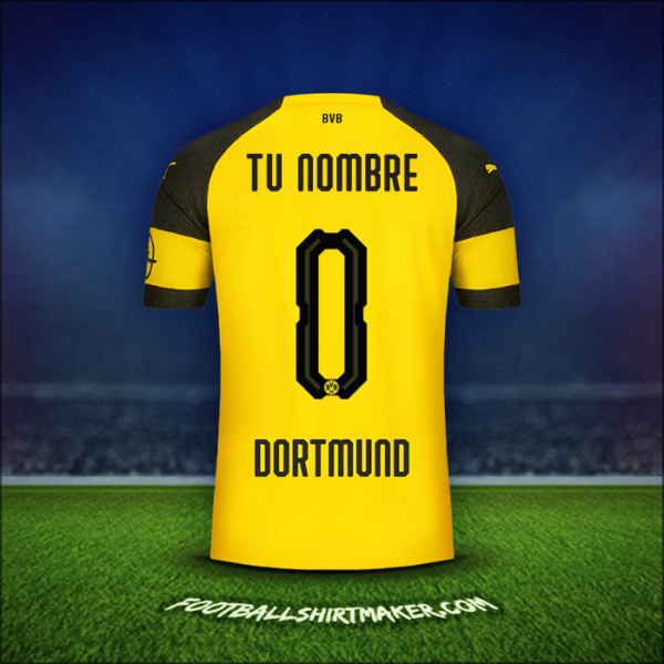 Jersey Borussia Dortmund 2018/19 -  tu nombre - 0