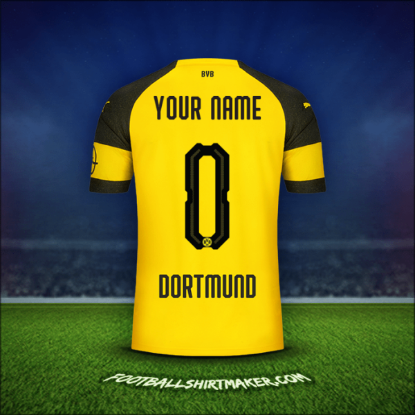 Shirt Borussia Dortmund 2018/19 -  your name - 0