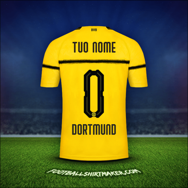 Maglia Borussia Dortmund Cup 2018/19 -  tuo nome - 0