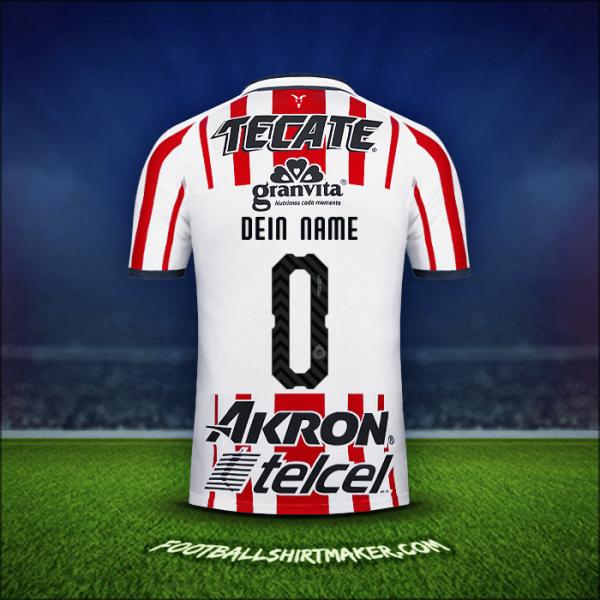 Trikot Guadalajara 2018/19 -  dein name - 0