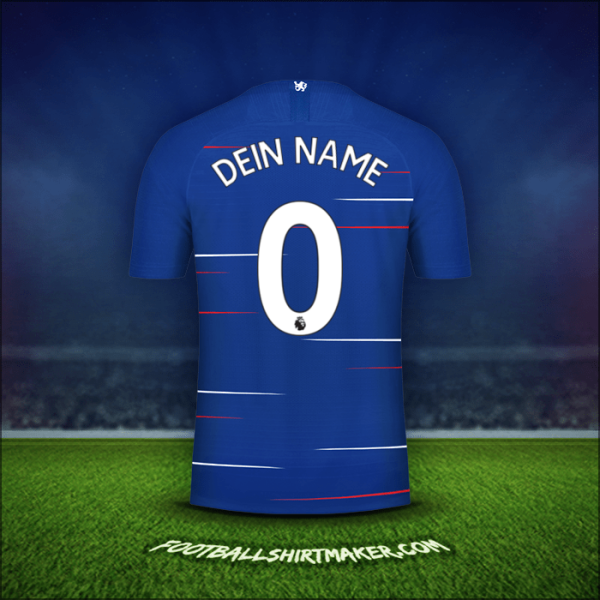 Trikot Chelsea 2018/19 -  dein name - 0