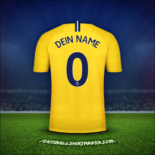 Trikot Chelsea 2018/19 Auswärts -  dein name - 0