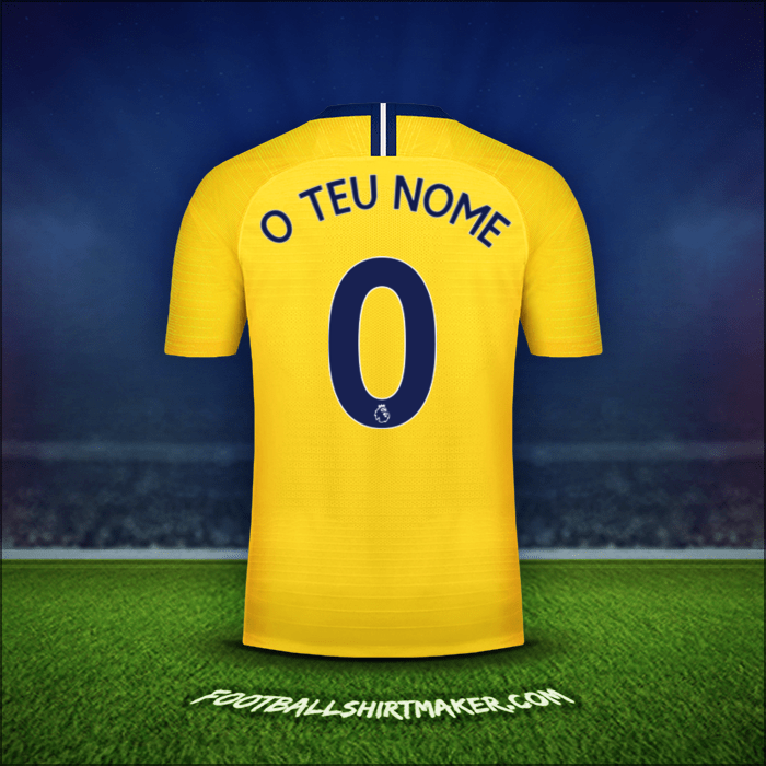 Camisola Chelsea 2018/19 Alternativa -  o teu nome - 0