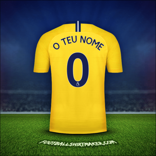 Camisola Chelsea 2018/19 Alternativa -  o teu nome - 0