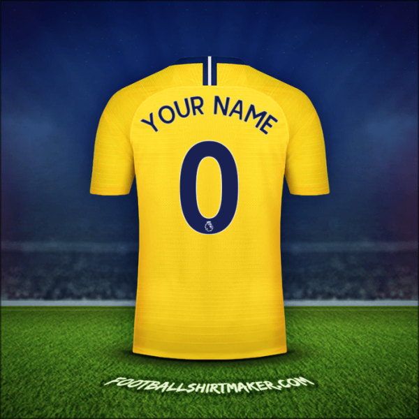 Shirt Chelsea 2018/19 Away -  your name - 0