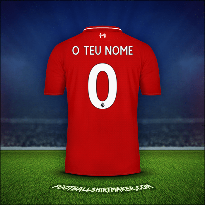 Camisola Liverpool FC 2018/19 -  o teu nome - 0