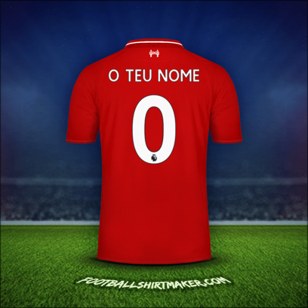 Camisola Liverpool FC 2018/19 -  o teu nome - 0