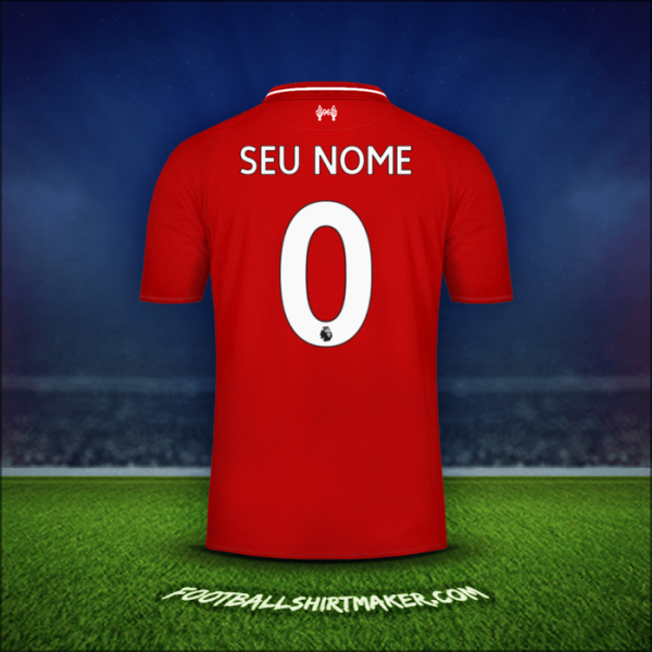 Camisa Liverpool FC 2018/19 -  seu nome - 0