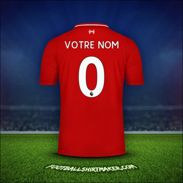 Maillot Liverpool FC 2018/19 -  votre nom - 0