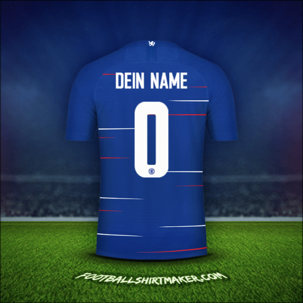 Trikot Chelsea Cup 2018/19 -  dein name - 0