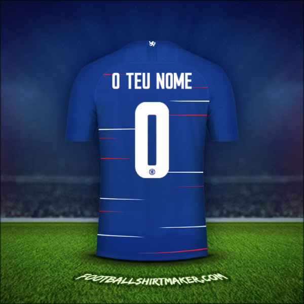 Camisola Chelsea Cup 2018/19 -  o teu nome - 0