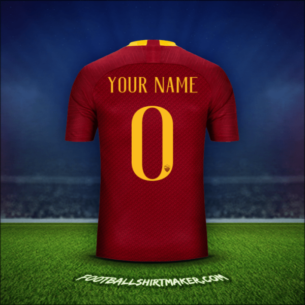 Jersey AS Roma 2018/19 -  your name - 0