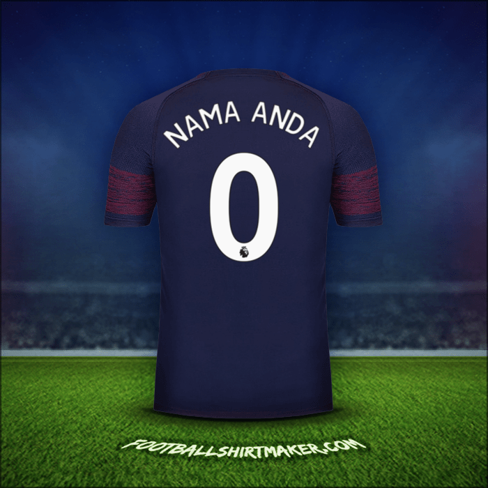 Jersey Arsenal 2018/19 Alternatif -  nama anda - 0