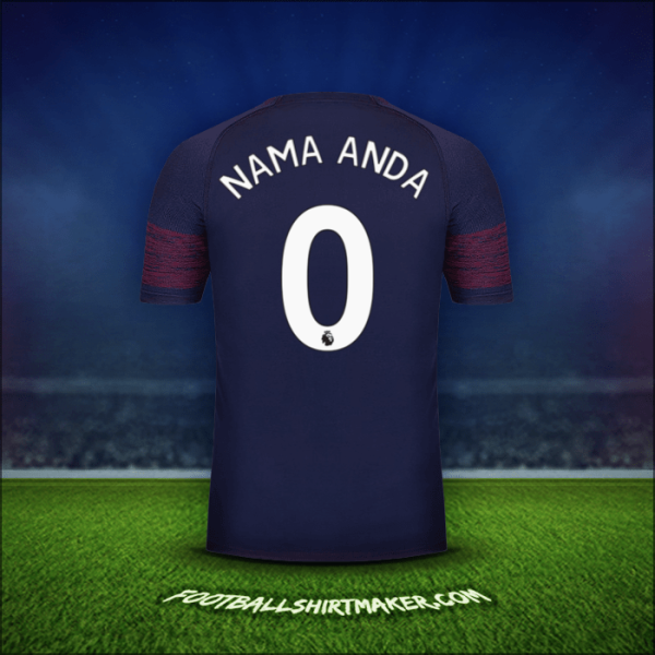 Jersey Arsenal 2018/19 Alternatif -  nama anda - 0