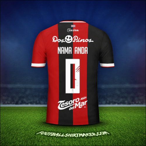 Jersey Liga Deportiva Alajuelense 2018 -  nama anda - 0