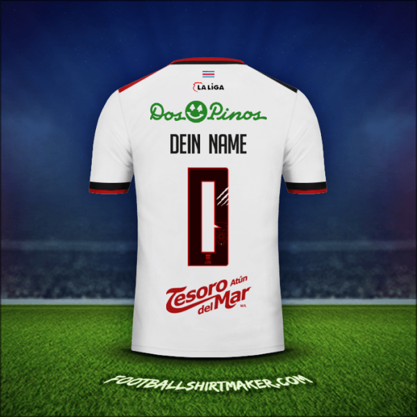 Trikot Liga Deportiva Alajuelense 2018 Auswärts -  dein name - 0