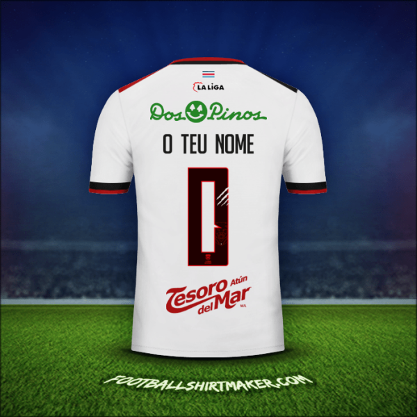 Camisola Liga Deportiva Alajuelense 2018 Alternativa -  o teu nome - 0