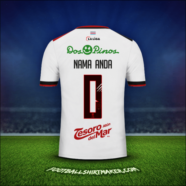 Jersey Liga Deportiva Alajuelense 2018 Alternatif -  nama anda - 0