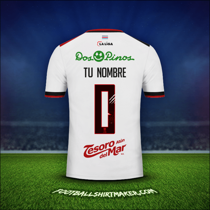 Camiseta Liga Deportiva Alajuelense 2018 Visita -  tu nombre - 0