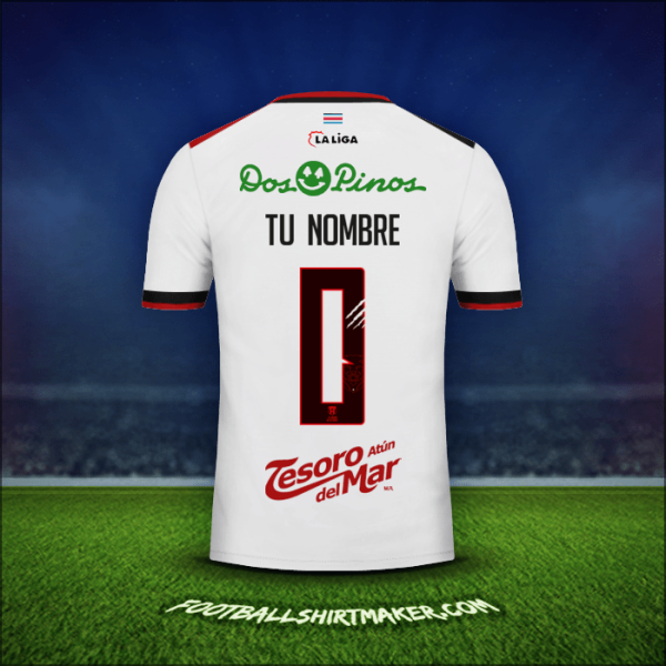 Jersey Liga Deportiva Alajuelense 2018 Visita -  tu nombre - 0