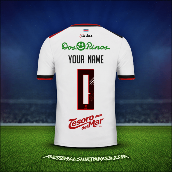 Shirt Liga Deportiva Alajuelense 2018 Away -  your name - 0