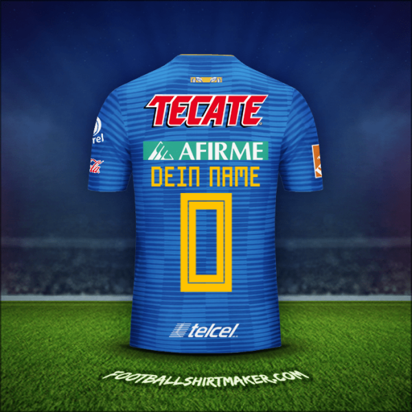 Trikot Tigres UANL 2018/19 Auswärts -  dein name - 0