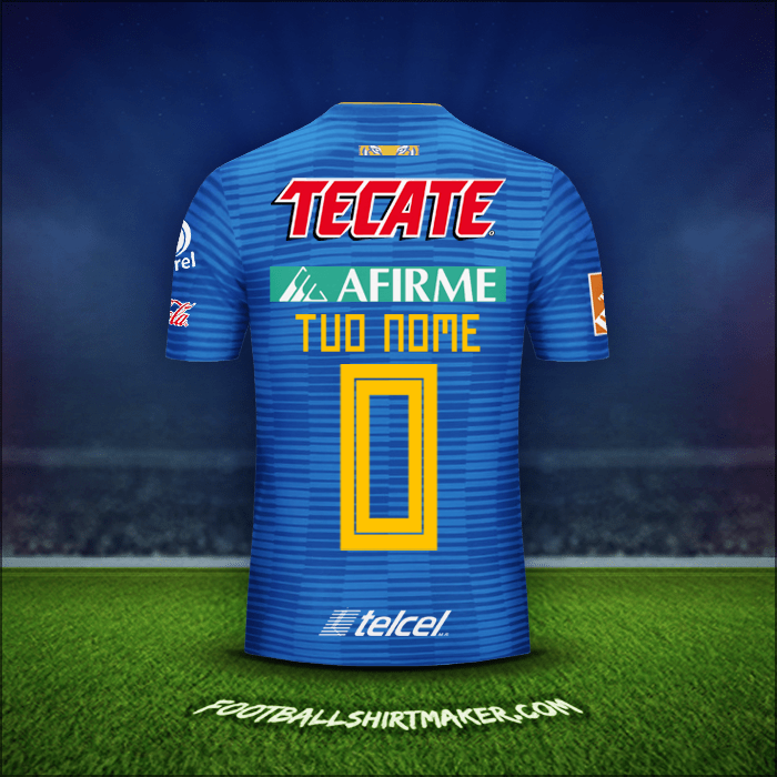 Maglia Tigres UANL 2018/19 Seconda -  tuo nome - 0