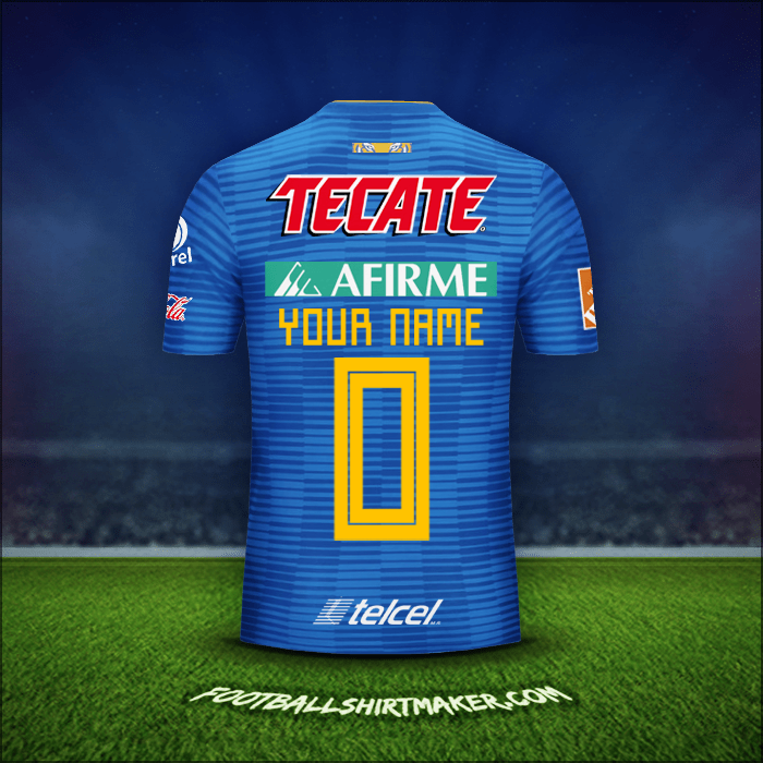 Shirt Tigres UANL 2018/19 Away -  your name - 0