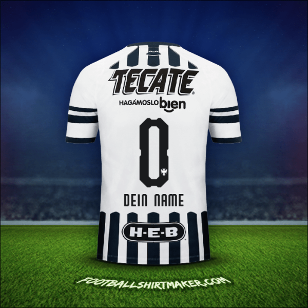 Trikot Monterrey 2018/19 -  dein name - 0