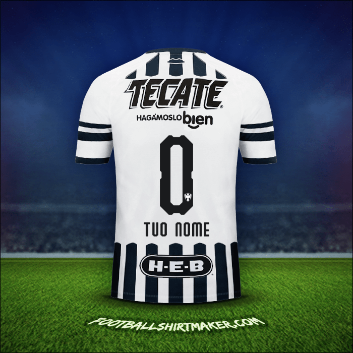 Maglia Monterrey 2018/19 -  tuo nome - 0