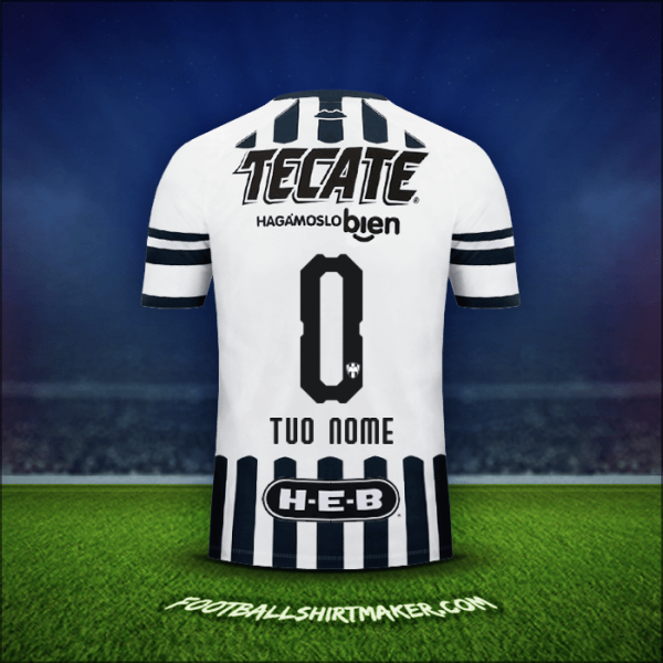 Maglia Monterrey 2018/19 -  tuo nome - 0
