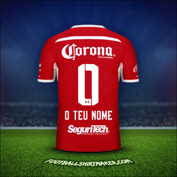 Camisola Toluca FC 2018/19 -  o teu nome - 0