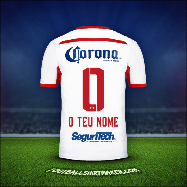 Camisola Toluca FC 2018/19 Alternativa -  o teu nome - 0