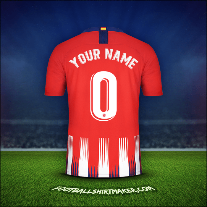 Jersey Atletico Madrid 2018/19 -  your name - 0