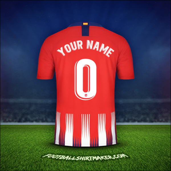 Jersey Atletico Madrid 2018/19 -  your name - 0