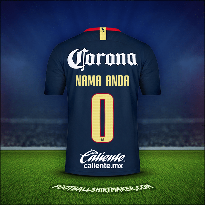 Jersey Club America 2018/19 Alternatif -  nama anda - 0