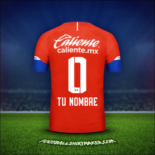 Jersey Cruz Azul 2018/19 Tercera -  tu nombre - 0