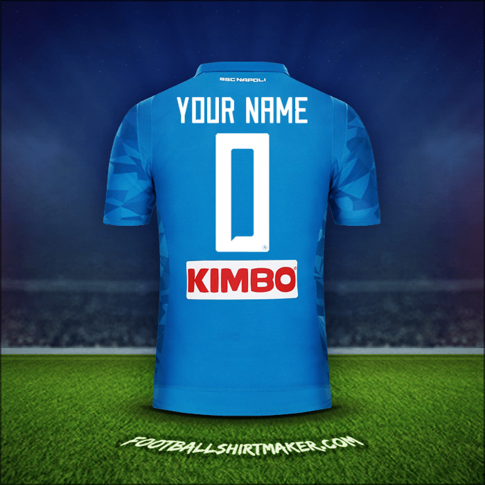 Shirt SSC Napoli 2018/19 -  your name - 0