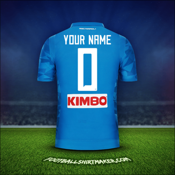 Shirt SSC Napoli 2018/19 -  your name - 0