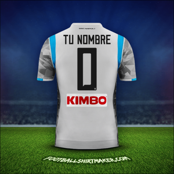 Camiseta SSC Napoli 2018/19 Tercera -  tu nombre - 0