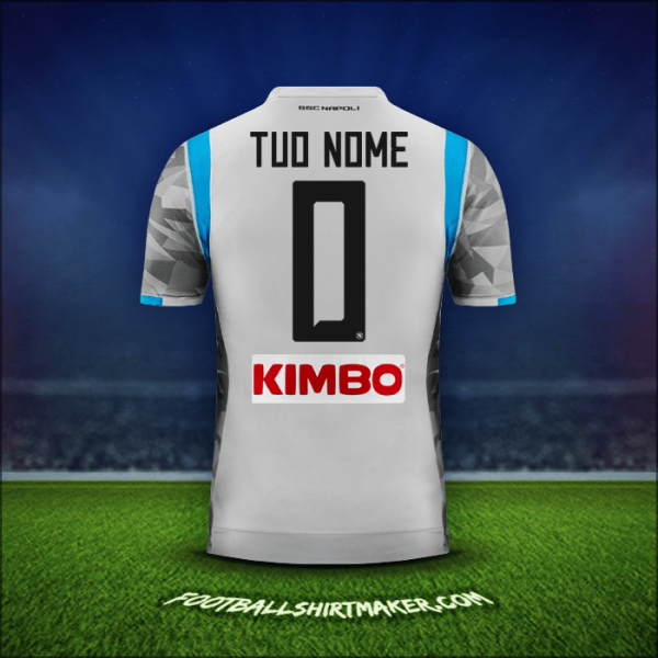Maglia SSC Napoli 2018/19 Terza -  tuo nome - 0