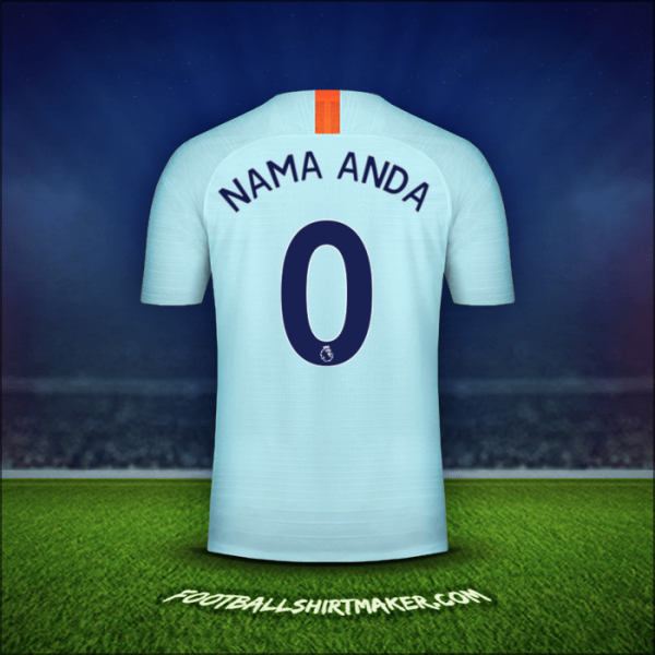 Jersey Chelsea 2018/19 Ketiga -  nama anda - 0
