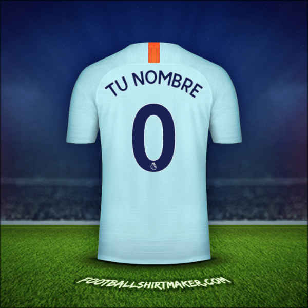 Camiseta Chelsea 2018/19 Tercera -  tu nombre - 0