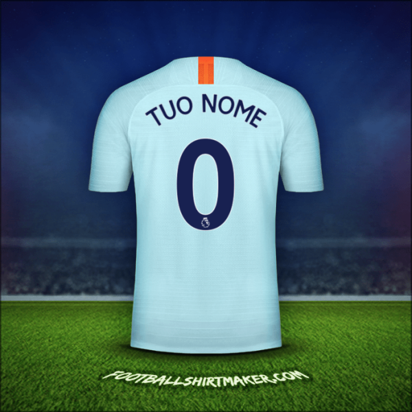 Maglia Chelsea 2018/19 Terza -  tuo nome - 0
