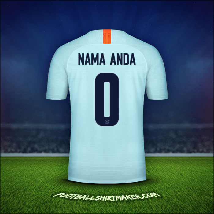 Jersey Chelsea Cup 2018/19 Ketiga -  nama anda - 0