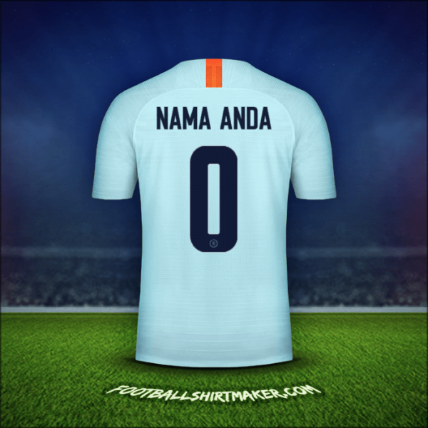 Jersey Chelsea Cup 2018/19 Ketiga -  nama anda - 0