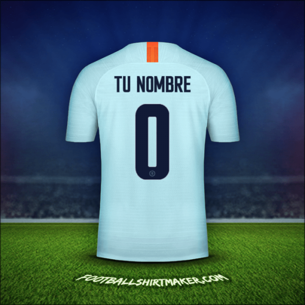 Camiseta Chelsea Cup 2018/19 Tercera -  tu nombre - 0