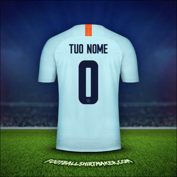 Maglia Chelsea Cup 2018/19 Terza -  tuo nome - 0