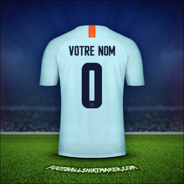 Maillot Chelsea Cup 2018/19 Troisième -  votre nom - 0