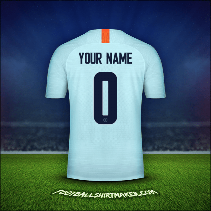 Shirt Chelsea Cup 2018/19 Third -  your name - 0